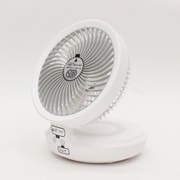 置き型ファン USB充電式コンパクトサーキュレーター HCF20-20ED WH