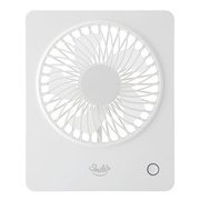 充電式 スリムデスクファン ホワイト DF-T2010WH