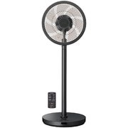 サーキュレーションDC扇風機 SEASONS（シーズンズ） 立体首振り リモコン付き チャコールブラック R30J-DDY-K
