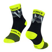 900922 [TRIANGLE ソックス S/M ブラック/Fluo/グレー]
