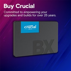 Crucial(クルーシャル) SSD  BX500 1TB Amazon.com: Crucial BX500 1TB 3D NAND SATA 2.5-Inch Internal