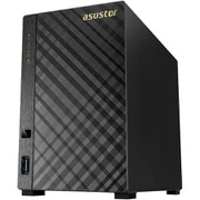 Gigabit LAN接続 3.5インチx2ベイ NASキット Intel Celeron デュアルコア 1.6GHz/2GB DDR3L AS3102T v2