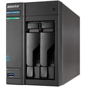 Gigabit LAN接続 3.5/2.5インチx2ベイ NASキット Intel Celeron J3355 デュアルコア 2.0 GHz/2GB DDR3L AS6302T