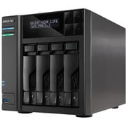 Gigabit LAN接続 3.5/2.5インチx4ベイ NASキット Intel Core i3 デュアルコア 3.5 GHz/2GB DDR3 AS7004T
