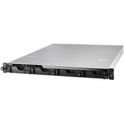 Gigabit LAN接続 3.5/2.5インチx4ベイ 1Uタイプ NASキット Intel Celeron クアッドコア 1.6GHz/4GB DDR3L AS6204RS