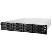 Gigabit LAN接続 3.5/2.5インチx4ベイ 2Uタイプ NASキット デュアル電源モデル Intel Celeron クアッドコア 1.6GHz/4GB DDR3L AS6212RD