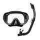 RC9104 BKBK 10歳以上～大人用マスク＆Wガードスノーケルセット