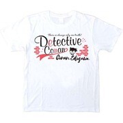 KN-12AWS 名探偵コナン ボトルTシャツ A コナン 白 S [キャラクターグッズ]