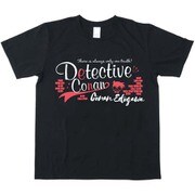 KN-12ABS 名探偵コナン ボトルTシャツ A コナン 黒 S [キャラクターグッズ]