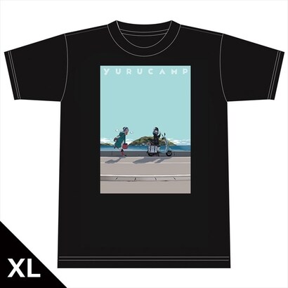 ゆるキャン△ 志摩リン＆各務原なでしこ Tシャツ XL [キャラクターグッズ]