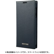 AQUOS R5G 用 ケース EURO Passione PU Leather Book Case NVY