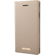iPhone SE(第2世代) 4.7インチ 用 ケース Shrink PU Leather Book Case GRG