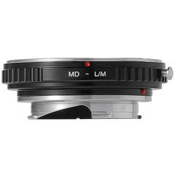 マウントアダプター レンズ側：ミノルタMD・MC│SR ボディ側：ライカM KF-SRM2
