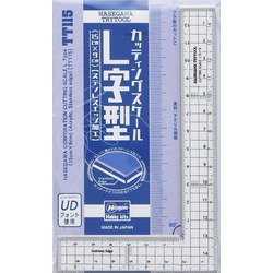 TT115 カッティングスケール Ｌ字型 15cm×9cm ステンレスエッジ加工 [2025年7月再生産]
