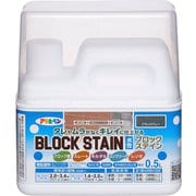 水性ブロックステイン 0.5L ブラックグレー