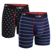Swing Shift Boxer 6 STARS-STRIPS 2U272B.180.XL