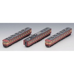 ジャンク扱い　TOMIX 455/475系急行列車基本セット、Nゲージ、3両編成 ジャンク扱い TOMIX 455/475系急行列車基本セット、Nゲージ、3両