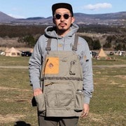 HIASOBI CAMPER VEST GO0218Q OLIVE Lサイズ [アウトドア ベスト メンズ]