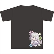 Re：ゼロから始める異世界生活 ぷちちょこ ばくぷりTシャツ エミリア [キャラクターグッズ]