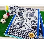 38-1105200B [Disney エンジョイスポーツ＋4 スポーツタオル 34cm×100cm ブルー]