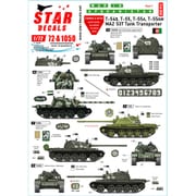 SD72-A1050 現用 アフガニスタンの戦い♯1 T-55&MAZ357 北部同盟 タリバン [1/72スケール デカール]