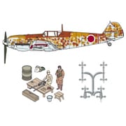 48995 メッサーシュミット Bf 109 E-7 日本陸軍 w/整備情景セット2 [1/48スケール プラモデル]