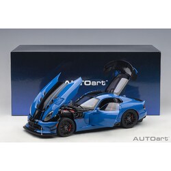 お取扱店AUTO art 71734 1/18 ダッジ バイパー ACR （ブルー／ブラック・ストライプ） レーシングカー