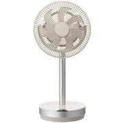 Kamomefan mini DCモーター搭載 リビング扇風機 ホワイト FKLV-231B(WH)