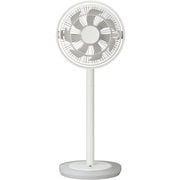 Kamomefan DCモーター搭載 リビング扇風機 ホワイト VLKF-1281D(WH)