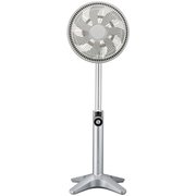 Kamomefan Lite DCモーター搭載 リビング扇風機 シルバー FKLV-251D(SI)