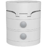 引き出しデスクファン DCモーター搭載 AC/USB対応 ホワイト FSV-113U(WH)