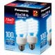 電球形蛍光灯 パルックボール D25形 電球100形タイプ E26口金 クール色 2個入 EFD25ED20EF22T