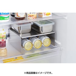 ヨドバシ Com ヨシカワ Yoshikawa ステンレス製冷蔵庫整理ラック 通販 全品無料配達