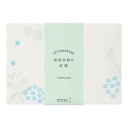 封筒 活版 散らし花柄 20560006