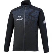 32JC021009 [N-XT ウォームアップジャケット ブラック×ブラック 2XL ユニセックス]