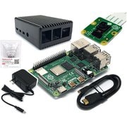 Raspberry Pi 4B 4GB スターターセット/カメラ&メタルケースセット RASPi4-CAM
