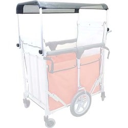 ベビーカー用品 A073 ミニバス2用 日除け幌一式 ブラック