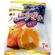 ジェーシーシー 果汁100％フルーツゼリー 7個