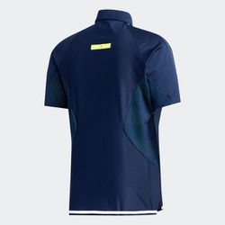 adidas ストライプポロシャツ 青色 adidas Originals アディダス セーラー ストライプ ポロシャツ