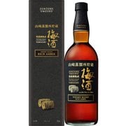 限定 サントリー 山崎蒸留所貯蔵 焙煎樽熟成梅酒 リッチアンバー 20度 750ml瓶 カートン付 [梅酒]