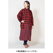ロングシャツ レディース CAA-9103 ノブショーSH RED