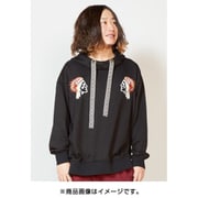 プルオーバー レディース CAA-9106 ビクイースM-TOP BLACK