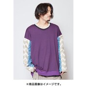CAS-0402 アフリパM-TOP PURPLE [カットソー メンズ]