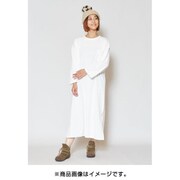 カットソー レディース CAS-9325 アサメシマエOP WHITE