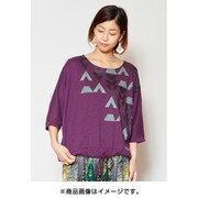 カットソー レディース CMI-0401 アフユタタTOP PURPLE