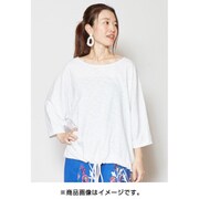 ロングシャツ レディース CMI-8407 ユタタTOP WHITE