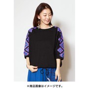 ロングシャツ レディース CMI-9401 サラトナTOP BLACK