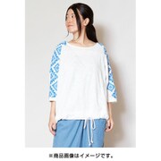 ロングシャツ レディース CMI-9401 サラトナTOP WHITE