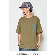 COT-0402 ビックボM-T-SH KHAKI [カットソー メンズ]