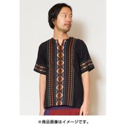 ロングシャツ レディース GXX-4603 ガテH-クルタ BLACK